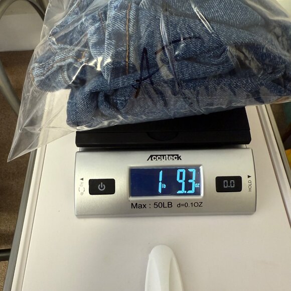 Zara Womens Flared Boot Cut Denim Jeans High Waist Saek Wash size 12 - Picture 8 of 8